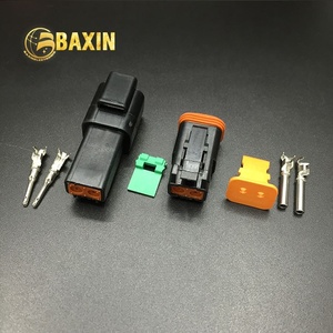 ตัวเชื่อมต่อสีดำ DT Series <span class=keywords><strong>2P</strong></span>/3P/4P/6P/8P/12P สำหรับยานยนต์สำหรับผู้ใช้ทั้งชายและหญิง - Product Image 3