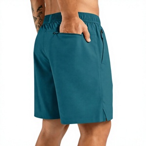 Pantalones Cortos Deportivos FLN 2026 para Hombre, Cintura Media, Personalizados, Ecológicos, de Secado Rápido, Antiarrugas, Tejido de Spandex/Poliéster, Estilo Urbano - Product Image 4