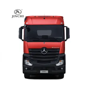 Actros 메르세데스 벤츠 580hp 4x2 6x4 트랙터 트럭 가격 거래 브랜드 헤드 트럭 운송 및 운송 작업 용 연료 포함