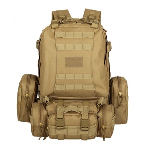 Ransel taktis luar ruangan kapasitas besar, dengan tas keamanan & perlindungan mendaki sistem MOLLE - Product Image 1