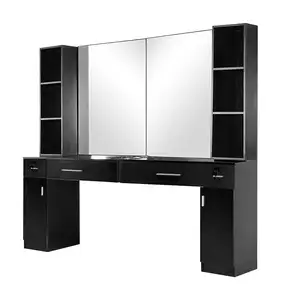 LuxeBeauty styling mirror station salon mirrors barber shop mirrors for sale