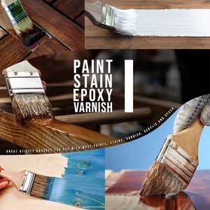 US Art Supply – Lot de 20 pinceaux de peinture et de traçage de tailles variées pour peinture, teintures, <span class=keywords><strong>vernis</strong></span>, colles et gesso - Product Image 3