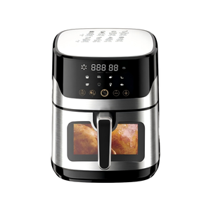 Freidora de Aire Doméstica de Acero Inoxidable de 6.5L, Gran Capacidad, Multifunción, Antiadherente, Apta para Lavavajillas, con Ventana de Visualización - Product Image 1