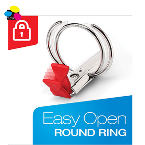 Oem nhà máy sản xuất màu xanh lá cây khá pressboard giấy Top mở 3/4 ''3 Vòng chất kết dính thư mục tập tin - Product Image 2