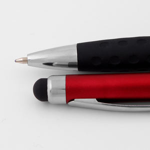 Penna a sfera con impugnatura in plastica con Logo personalizzato - Product Image 5