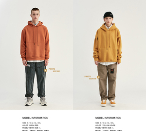 เสื้อฮู้ดไหมพรมคอตตอนพรีเมียมแบบสั่งทำพิเศษสำหรับฤดูหนาว ไซส์ใหญ่พิเศษสำหรับผู้ชาย XXXXL - Product Image 3