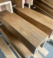 Poutres en bois imitation PU, poutres en polyuréthane, poutres décoratives en bois pour plafond