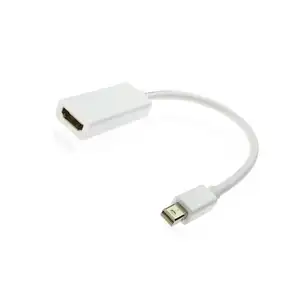 Grosir kabel port pengisi daya port ke hd mi female displayport 1080P untuk konektor kabel konverter adaptor TV komputer