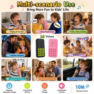 Macchina per Effetti Sonori, Regalo Scherzo, Pulsante con 16 Effetti, Telecomando, Mini Riproduttore di Effetti Sonori, Giocattolo per Bambini per Scherzi di Halloween - Product Image 3
