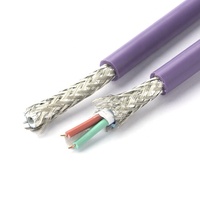 Kabel Fleksibel Sie-mens 2 Inti Kabel Terlindung Standar RS485 PROFIBUS FC Kabel GP