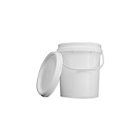 Seau de lavage de voiture blanc direct d'usine seau de tambour de maille d'isolement en plastique avec outil d'utilisation d'eau de couverture de sable