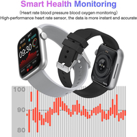 Prêt à être expédié en stock, écran AMOLED de 2,3 pouces, nouvelle arrivée, 2 bracelets, montre connectée 2027, compatible avec les téléphones Apple iPhone, Samsung, Android