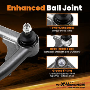 Kit de suspension de levage robuste MaXpeedingrods de 2 à 4 pouces, bras de commande supérieurs avant pour Toyota Tundra Sequoia 2007-2022 - Product Image 5