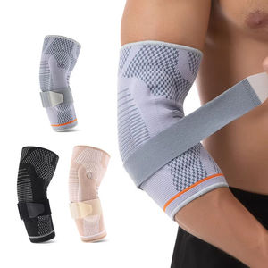 Aofit Coudière de soutien à sangle réglable avec coussinet en gel, manchon de compression tricoté, léger et respirant, stabilisateur d'articulation du coude - Product Image 1