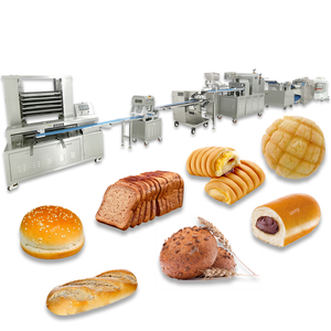 Línea de producción automática de hamburguesas de <span class=keywords><strong>pan</strong></span>, buena calidad - Product Image 1