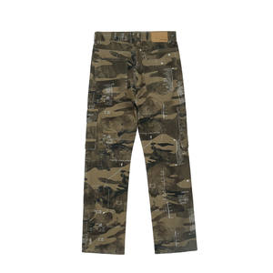 <span class=keywords><strong>2022</strong></span> Jean Homme Camo Boyfriend Jean Venta al por mayor <span class=keywords><strong>Moda</strong></span> Streetstyle Jeans Hombres - Product Image 2