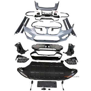 Minigonne laterali paraurti anteriore posteriore di alta qualità da G01 a X3M style body kit per <span class=keywords><strong>BMW</strong></span> serie <span class=keywords><strong>X3</strong></span> <span class=keywords><strong>2017</strong></span> 2018 2019 2020 - Product Image 1