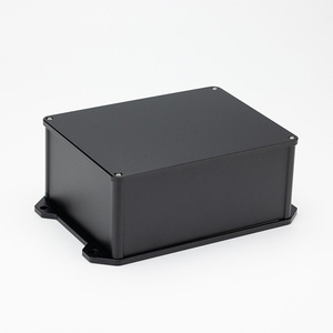 Boîtier en tôle métallique avec revêtement en poudre noire - Pliage/soudage CNC, adapté aux équipements extérieurs - Product Image 6