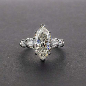 Anello di Fidanzamento con Gemma Marquise per Donne, Elegante Gioiello da Dito per Feste - Product Image 2