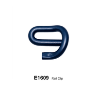 E1609 E Clip Fixations de rail en acier à ressort compatibles Pandrol