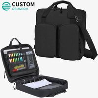Sac fourre-tout Fuliya personnalisé grande capacité pour femme et homme, porte-documents de bureau, étui pour ordinateur portable, organiseur de documents