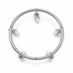 Soporte Móvil para Cilindro de Gas de Acero Inoxidable, Duradero y Sostenible, con Ruedas Giratorias - Product Image 2