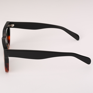 แว่นกันแดดแฟชั่นรุ่นใหม่ SA0456 ทรง Unisex กรอบอะซิเตทเต็มกรอบ ป้องกันรังสียูวี 400 สำหรับผู้ใหญ่ รับผลิตแบบ OEM - Product Image 3