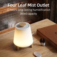 Diffuseur d'huiles essentielles, grand humidificateur à brume fraîche, lumières nocturnes pour chambre à coucher, diffuseur d'arômes LED