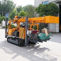 JDT JDDQ-350 Foreuse mécanique à entraînement supérieur, moteur diesel, pompe à eau à angle de 90°, pour puits d'eau, profondeur max. 350m, 6000kg, Shandong