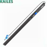KAILES (KLS) PDU intelligent géré série MA 200-240Vac 32A 30 prises pour usage industriel, distribution d'alimentation pour rack 24C13+6C19 (anti-chute)