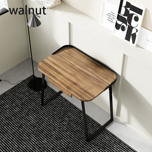 Hiện đại tối giản walnut bàn văn phòng đơn giản nhà máy tính và sinh viên phòng ngủ bàn thích hợp cho không gian nhỏ cho bài tập về nhà - Product Image 1