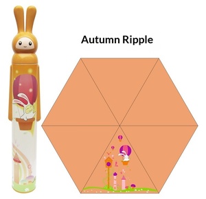 Parapluie Lapin Cartoon, Cadeau Étudiant, Ouverture Manuelle, Design Mignon, Petite Taille, Parapluies pour <span class=keywords><strong>Soleil</strong></span> et Pluie - Product Image 5