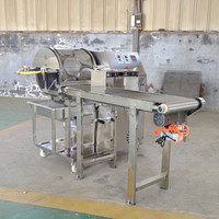 Machine à crêpes et à rouleaux de printemps entièrement automatique multifonction avec chauffage au gaz