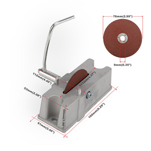 Máquina rectificadora de anillos de pistón con manivela manual, rueda de grano 120 de aleación de aluminio para reparación y reemplazo - Product Image 1