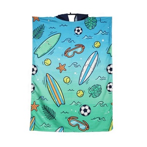 Poncho de <span class=keywords><strong>Playa</strong></span> Personalizado: Microfibra Engrosada Antiarena, Poncho de Cambio - Product Image 4