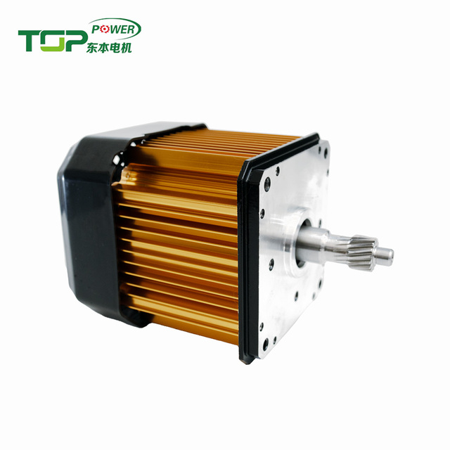 48V 1500W Square Shape BLDC Motor Waterproof High Speed for Electric Tricycle Permanent Magnet & Brushless Commutation