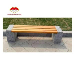 Banco de Jardín de Granito Gris Personalizado para Proyectos - Diseño Chino Duradero y Ecológico de 120-260 cm de Longitud para Uso en Exteriores - Product Image 5