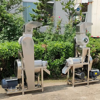 Grote, hoogproductieve sapcentrifuge, -scheider en -kruimelaar voor sinaasappels, pitaya's, cantaloupes en fruitverwerkingsbedrijven