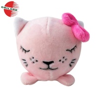 Mousse à mémoire de forme en peluche mignon doux rebond lent mini peluche animaux balle anti-stress jouets