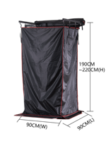 Vente directe usine : Tente de camping portable occultante en aluminium, quatre saisons, installation facile, pour toilettes, vestiaire et douche extérieure