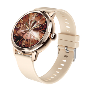 Nouvelle montre intelligente pour femmes Da Fit 175 mAh, ronde, en alliage, étanche, G208, écran TFT 1,19 pouces 240*240, appels Bluetooth, montre intelligente pour femmes - Product Image 5