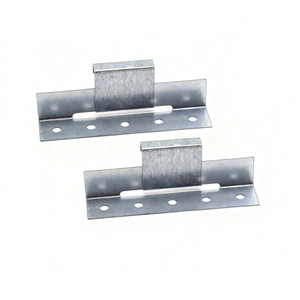 คลิปหลังคาเหล็กชุบสังกะสี | ตัวยึดโครงสร้างป้องกันการกัดกร่อน | ติดตั้งง่าย - Product Image 1