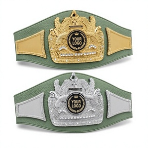 Cinturón de Campeonato Profesional Personalizado de Metal para Lucha Libre, Boxeo, MMA, Taekwondo y Grappling - Product Image 1