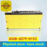 Unidad de Accionamiento de Servoamplificador AC FANUC A06B-6079-H103 12A 24V con Certificación CE para Máquina CNC en Stock