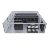 Centre de données modulaire certifié CE ISO, centre de données en conteneur, solution clé en main modulaire pour les télécommunications, station de base 5G