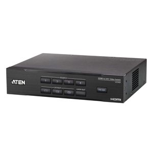 <span class=keywords><strong>CAMLIVE</strong></span> PRO 4K 4-Eingang HDMI zu USB Video-Switcher ATEN UC3430 - Product Image 1