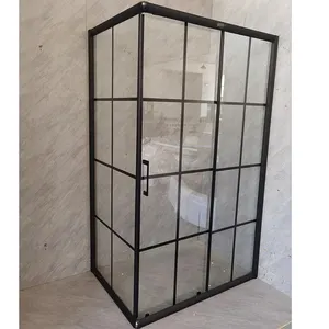 tempered glass shower enclosure corner bathroom shower glass bathroom sliding glass shower door
