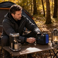 Station d'alimentation portable d'urgence domestique 600W LiFePO4 Lithium 576Wh pour les pannes de courant domestiques et l'utilisation en extérieur