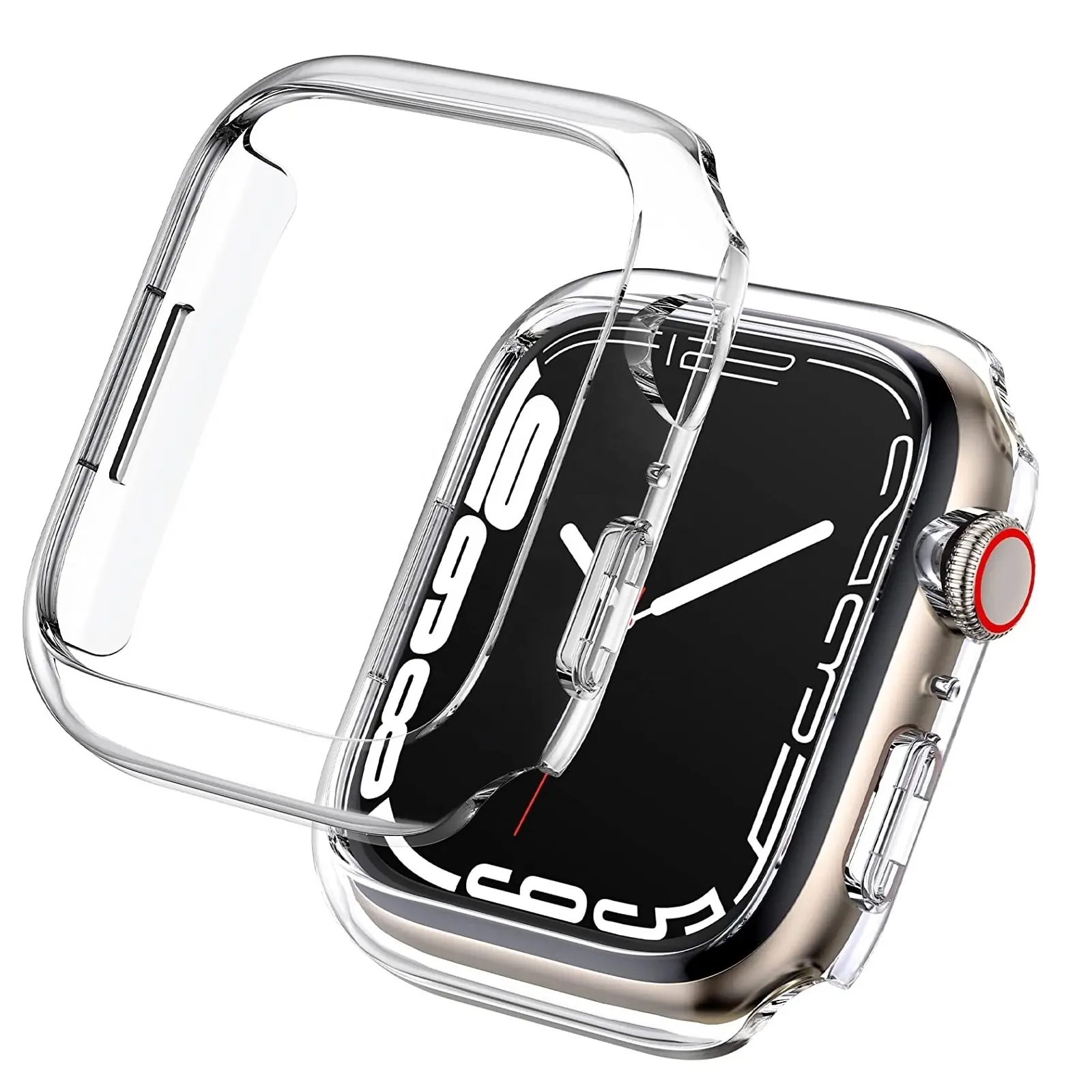 Trendybay เคสใสสำหรับ Apple Watch,เคสสำหรับ Apple Watch Series 7ขนาด41มม. 45มม.