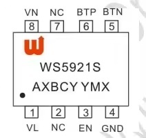 Nuevos componentes electrónicos originales WS5921 <span class=keywords><strong>SMD</strong></span> IC de fábricas de China Proveedor de alta calidad - Product Image 3